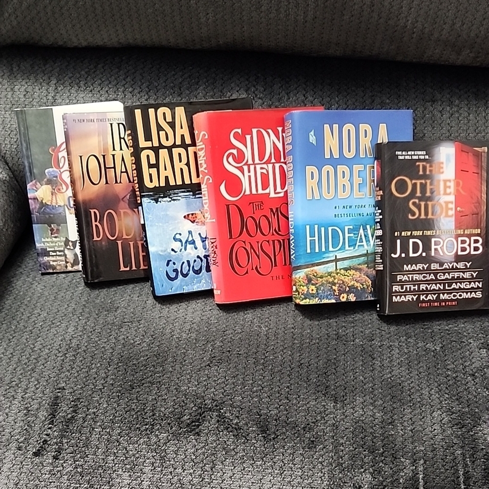 Assorted Fiction Books Collection